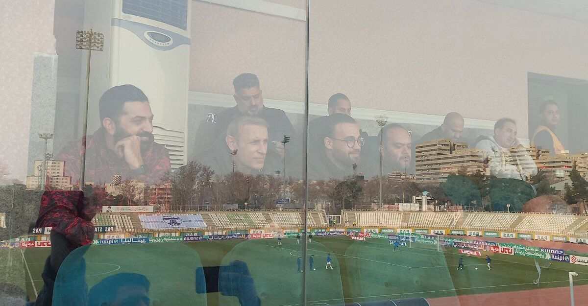 عکس| گلمحمدی تماشاگر بازی یک استقلالی