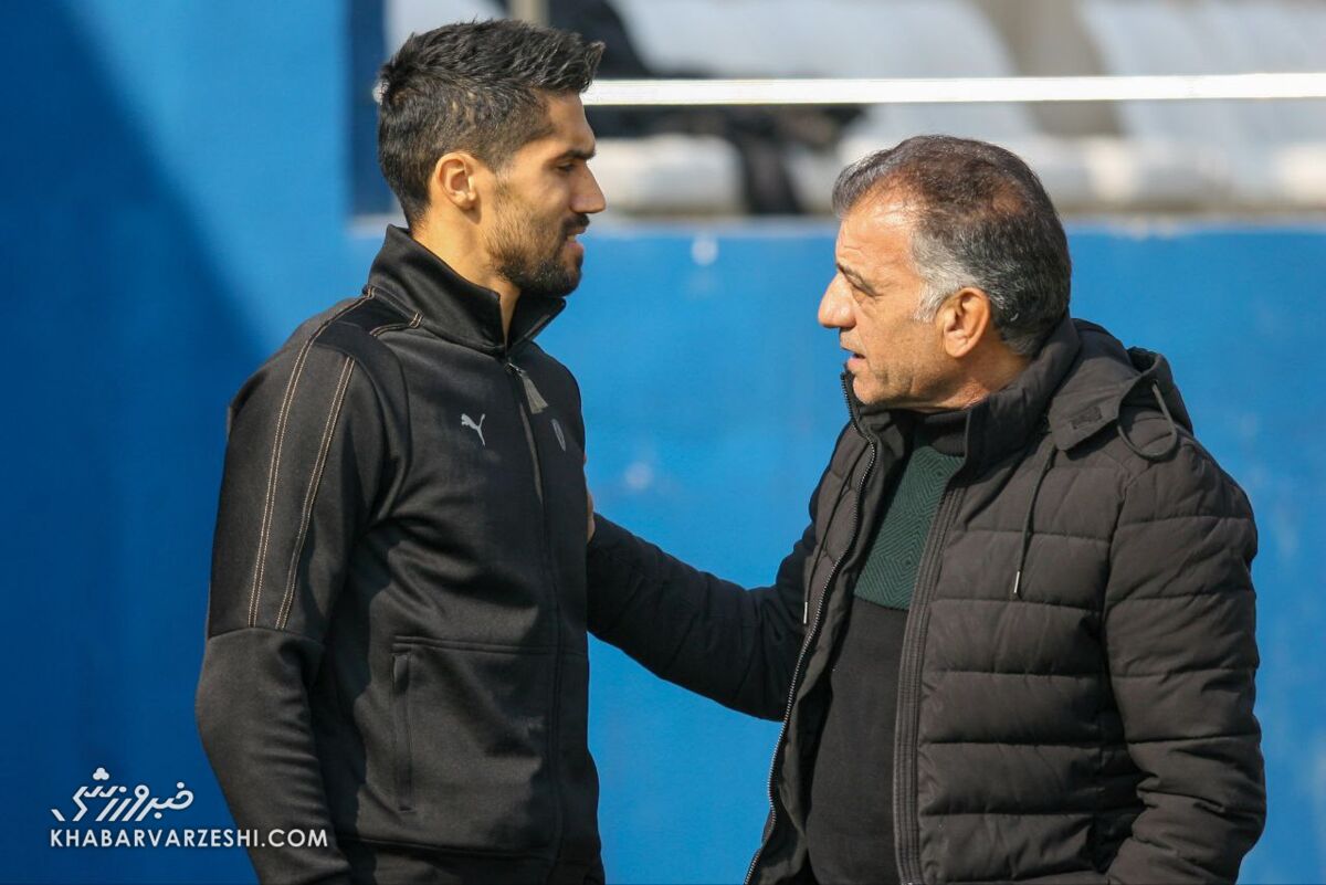 عکس| بازگشت حسین حسینی به تیم ملی!