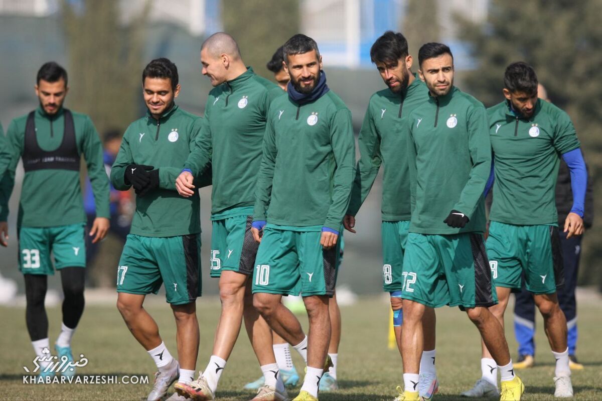 عکس| آخرین تمرین مهاجم استقلال با ساپینتو