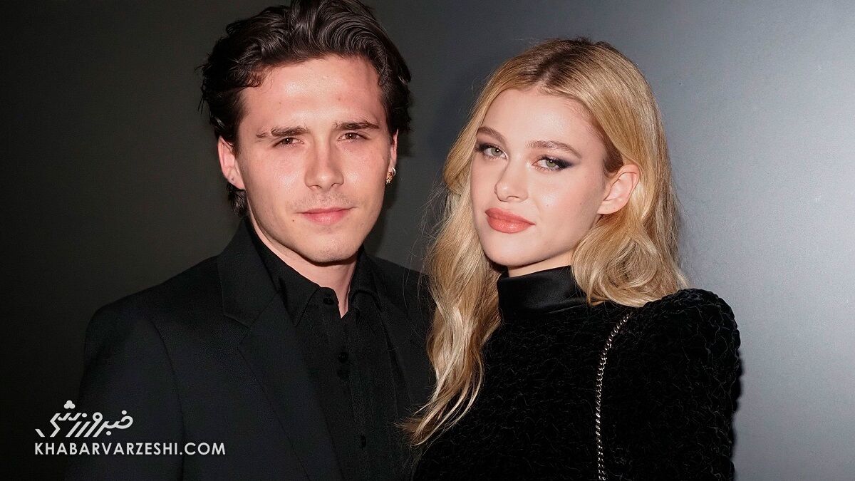 حرکت جالب بروکلین خبرساز شد/ تصاویر فرزند بزرگ دیوید بکام و همسرش را ببینید