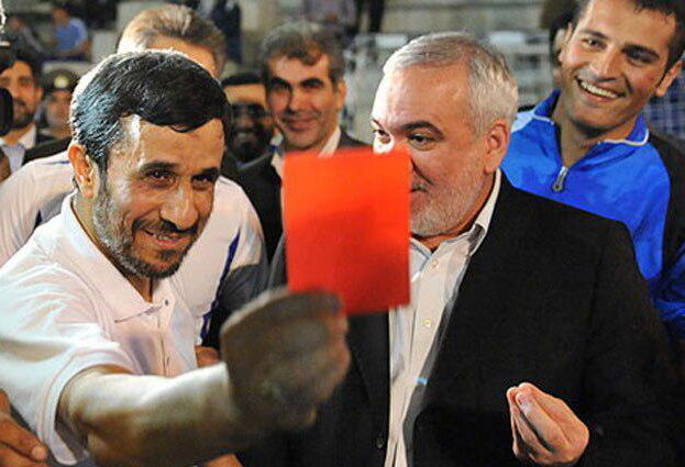 کارت قرمز محمود احمدی نژاد به فتح الله زاده