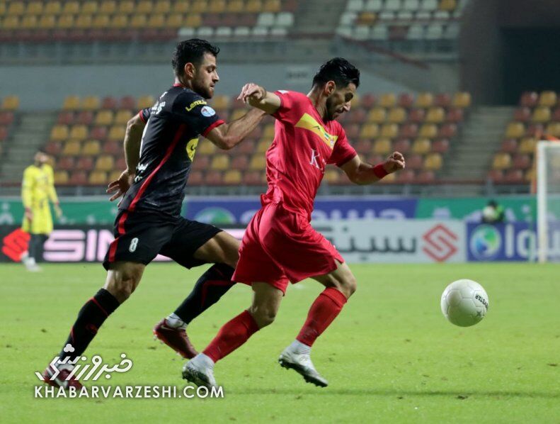 عکس| انتقام ۳ پرسپولیسی از تیم گلمحمدی/ ضربهای که سرخ ها از خودیها خوردند