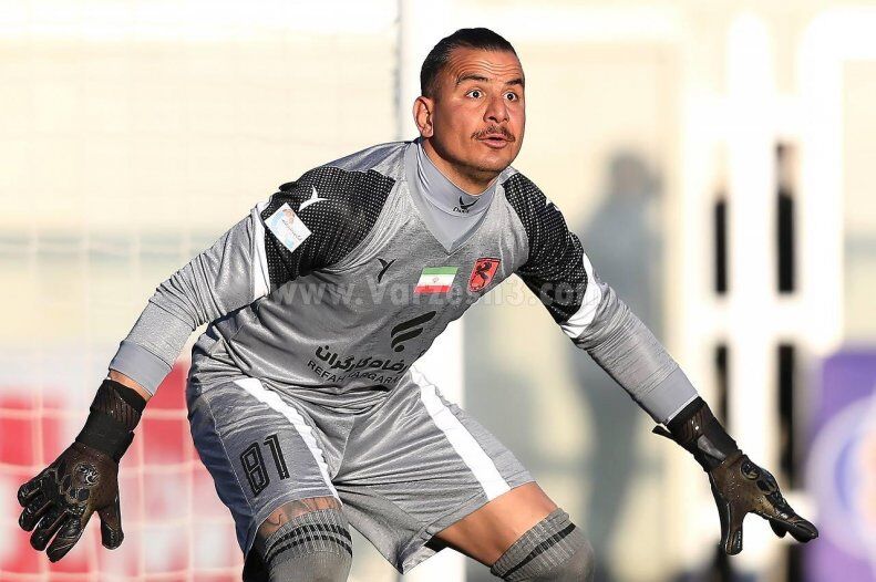 عکس | تغییر چهره باورنکردنی دروازهبان پرسپولیسی به سبک فیلمهای وسترن 2