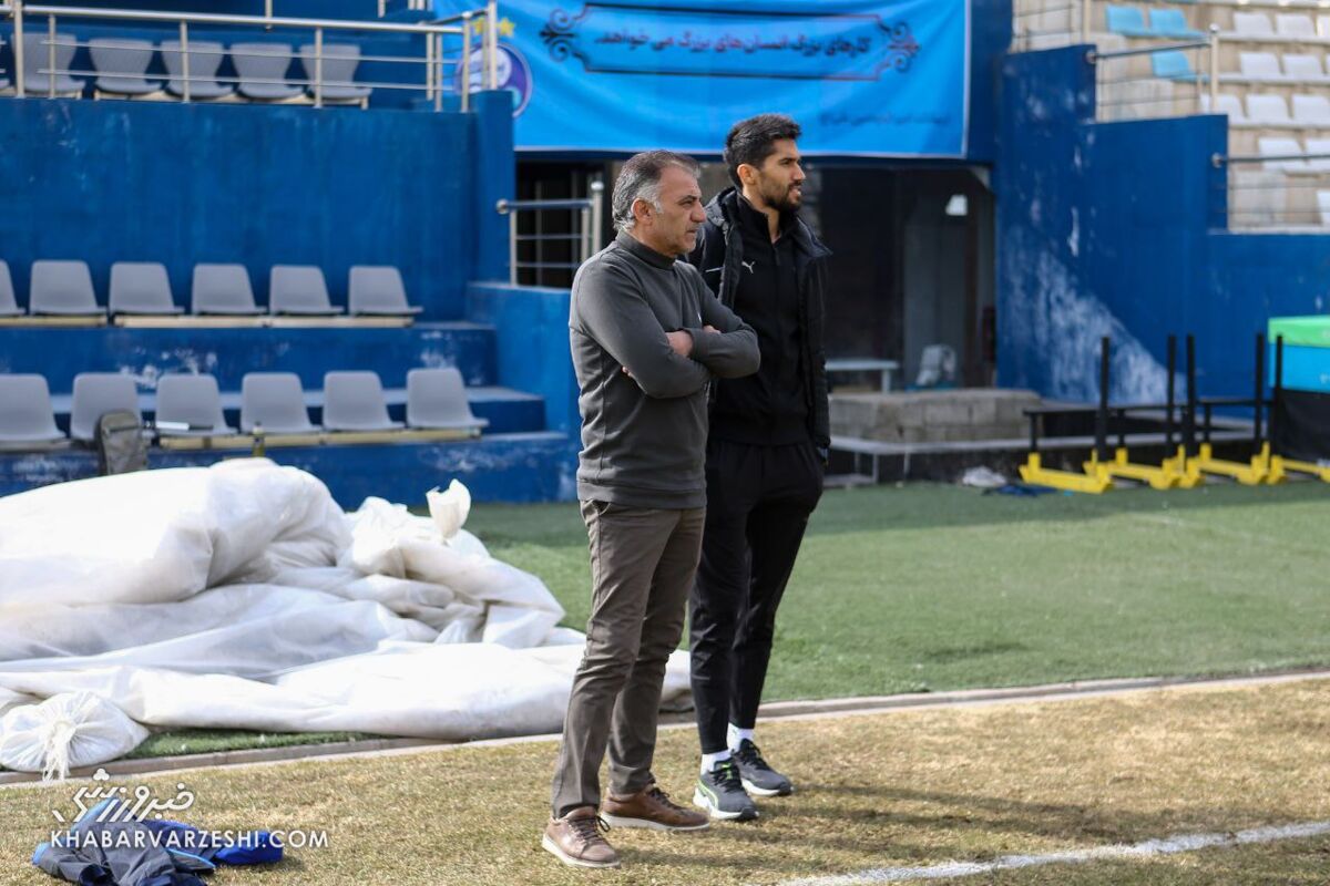 حسین حسینی و بیژن طاهری