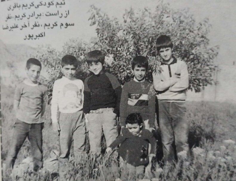 عکسی دیده نشده از کودکی دو گلزن پرسپولیس و استقلال در دربی/ وقتی ستاره‌ها همبازی بودند