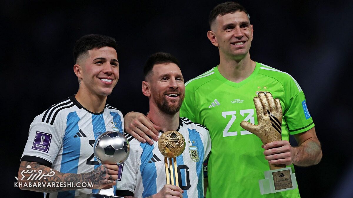 انسو فرناندس و لیونل مسی