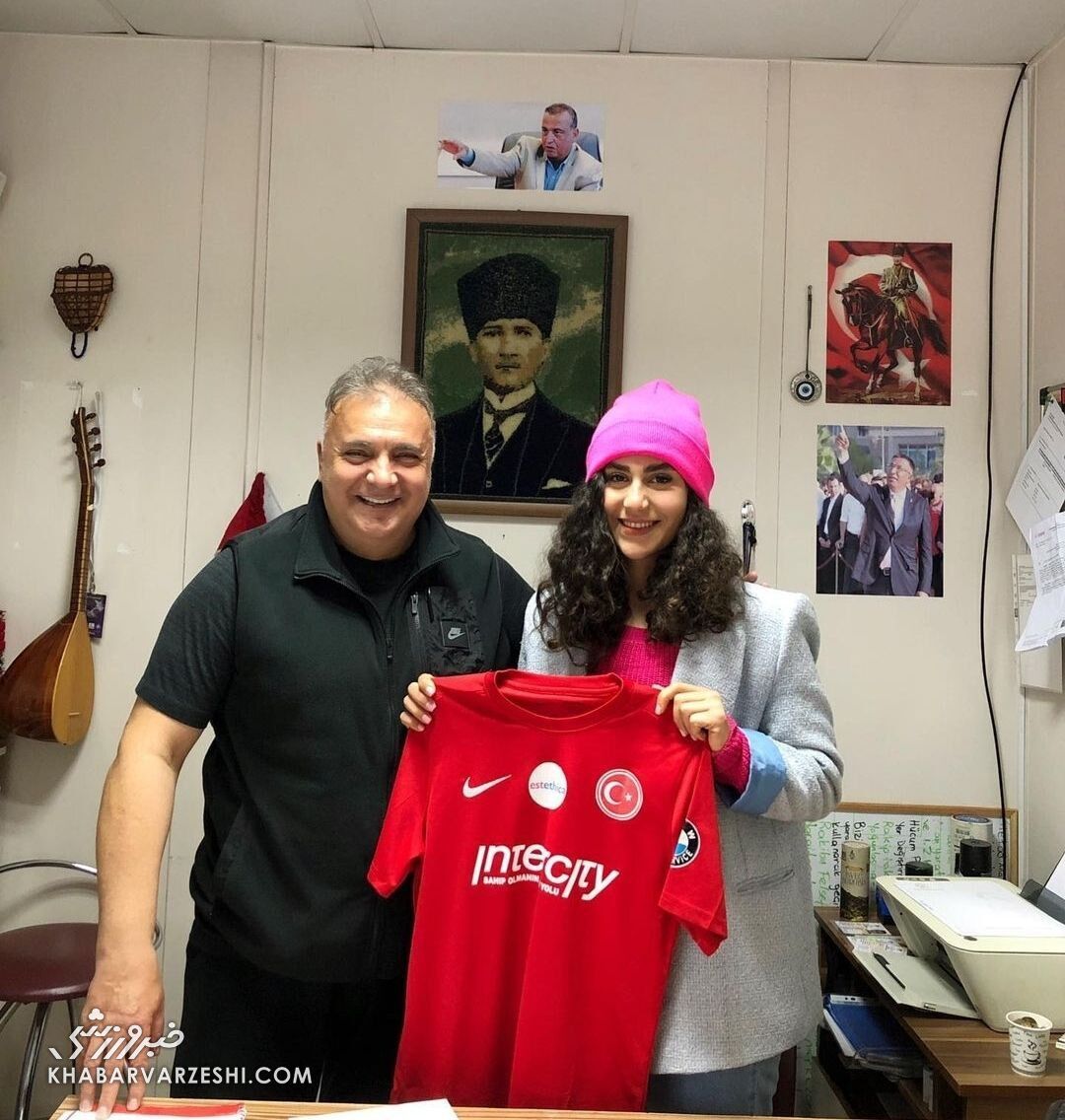 عکس| دختر فوتبالیست ایران لژیونر شد/ رقابت ایرانی‌ها در ترکیه