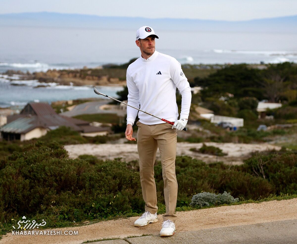 گرت بیل دوباره در صحنه رقابتها درخشید/ توصیف یک ضربه عالی در گلف!