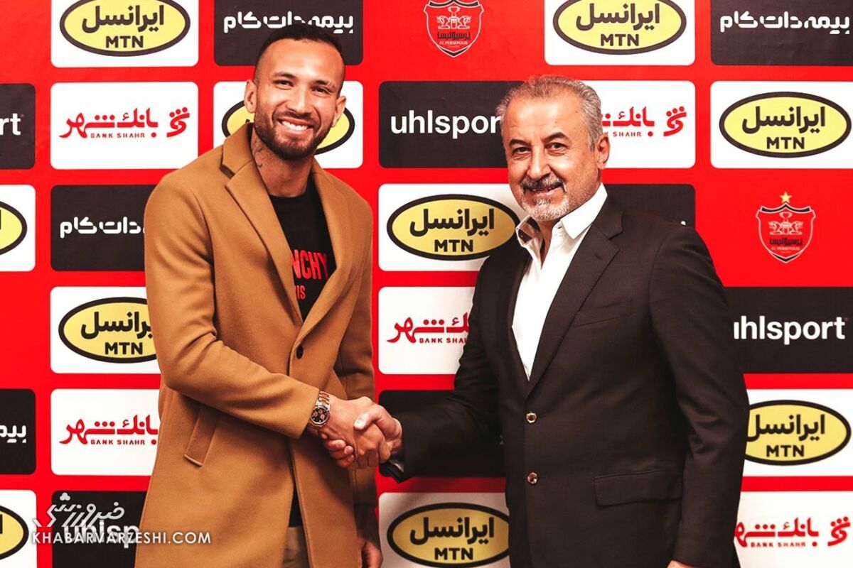 امضای قرارداد لئاندرو پریرا با پرسپولیس