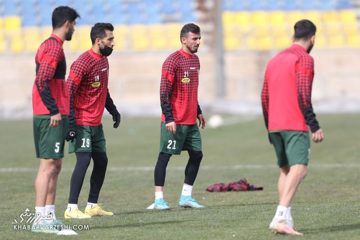 عکس | ملی پوش پرسپولیس بیخیال کرونا نمیشود