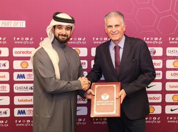 عکس| واکنش جالب AFC به مربیگری کی‌روش در قطر