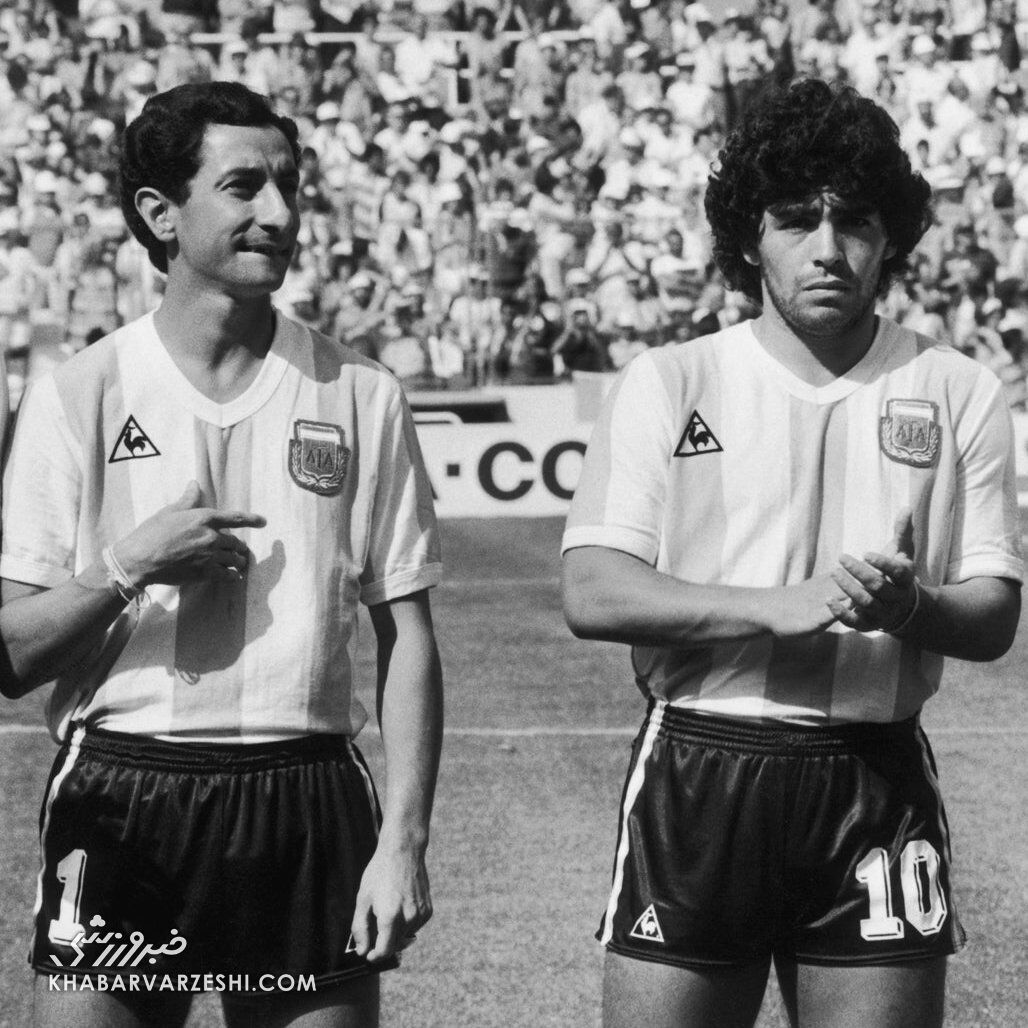 اوسوالدو آردیلس و مارادونا