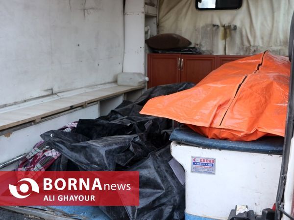 تصاویر تلخ از ورود پیکر ۳ تن از ورزشکاران ایرانی