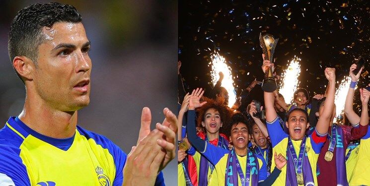 تاثیر عجیب رونالدو روی زنان النصری/ CR7 عامل قهرمانی زردهای ریاض