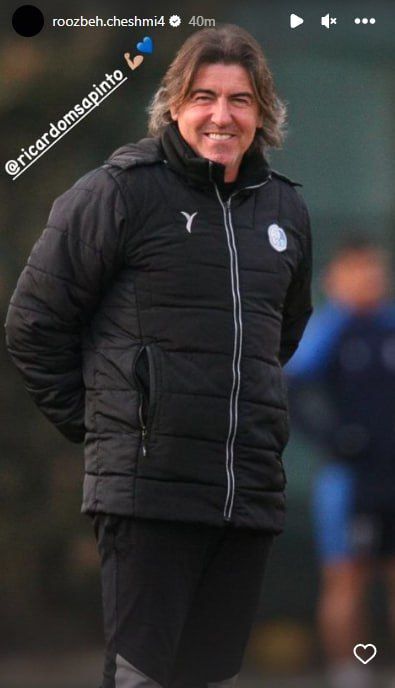 عکس | حمایت دسته جمعی بازیکنان استقلال از ساپینتو