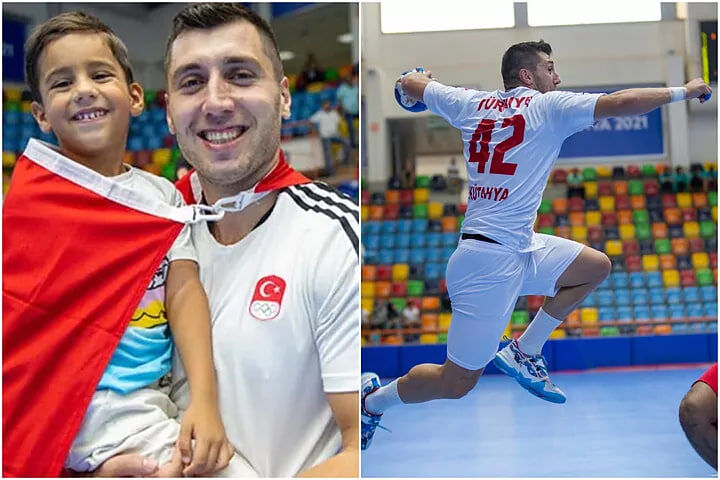 عکس| مرگ دردناک ملیپوش هندبال و فرزندش بعد از زلزله ترکیه