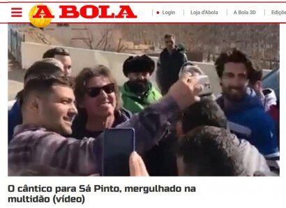 عکس| ترانه حمایتی استقلالیها برای ساپینتو