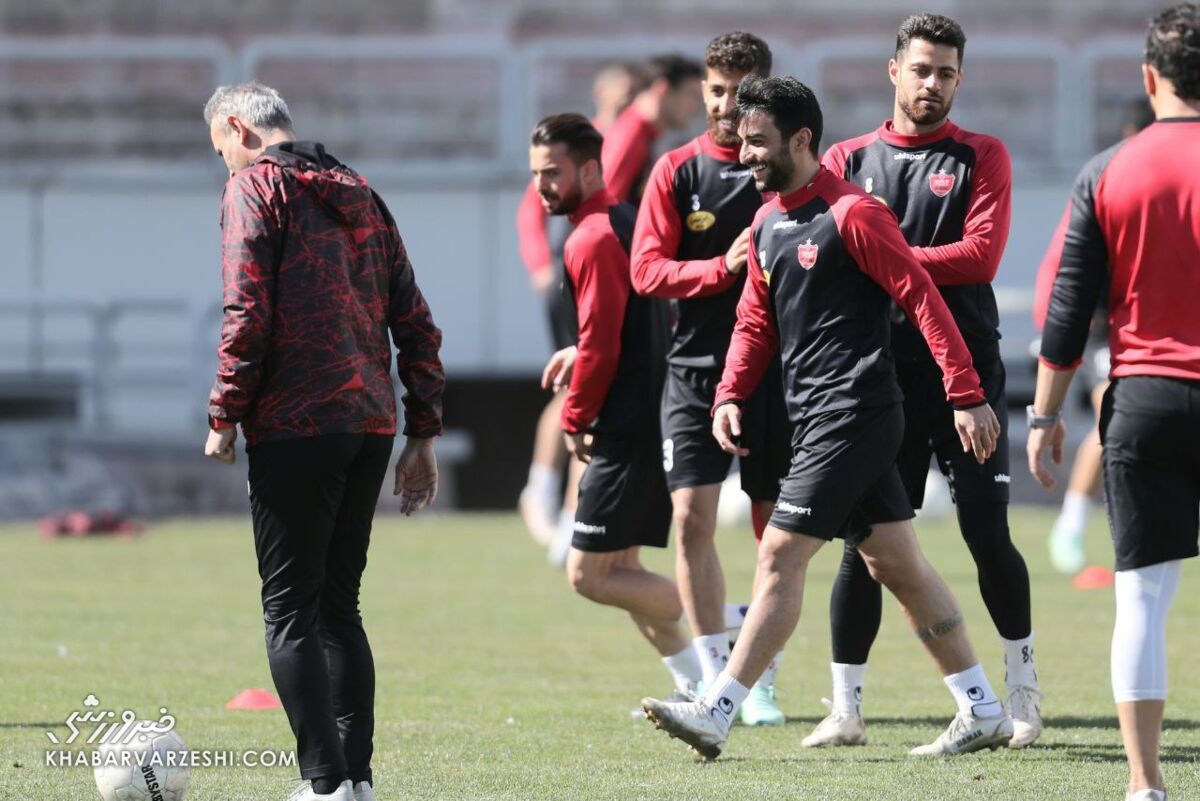 تمرین پرسپولیس