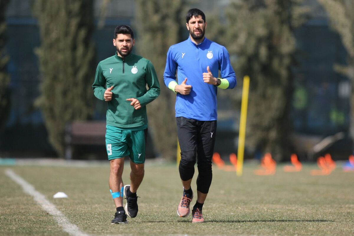 عکس | دو غایب بزرگ استقلال برابر نساجی