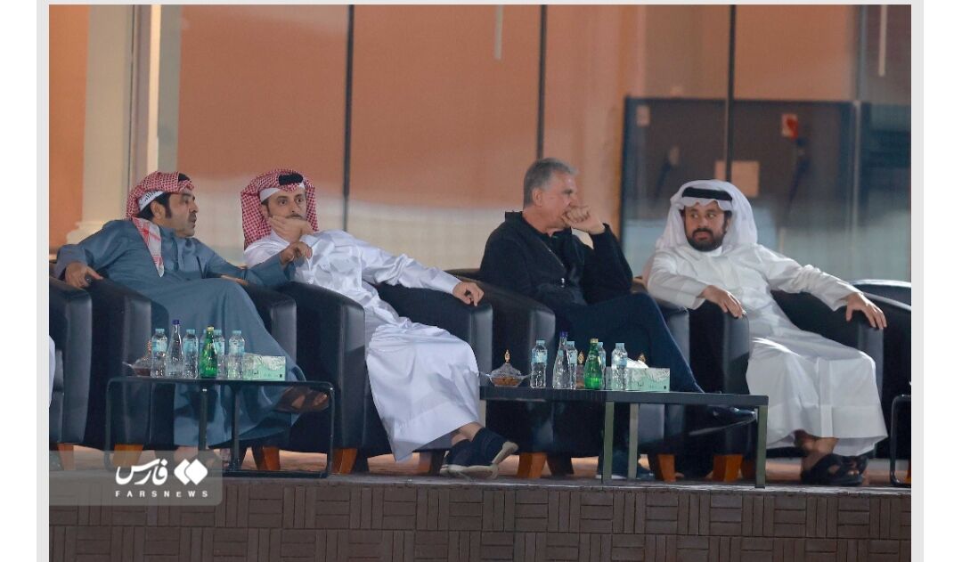 عکس| سروکله کیروش در قطر پیدا شد