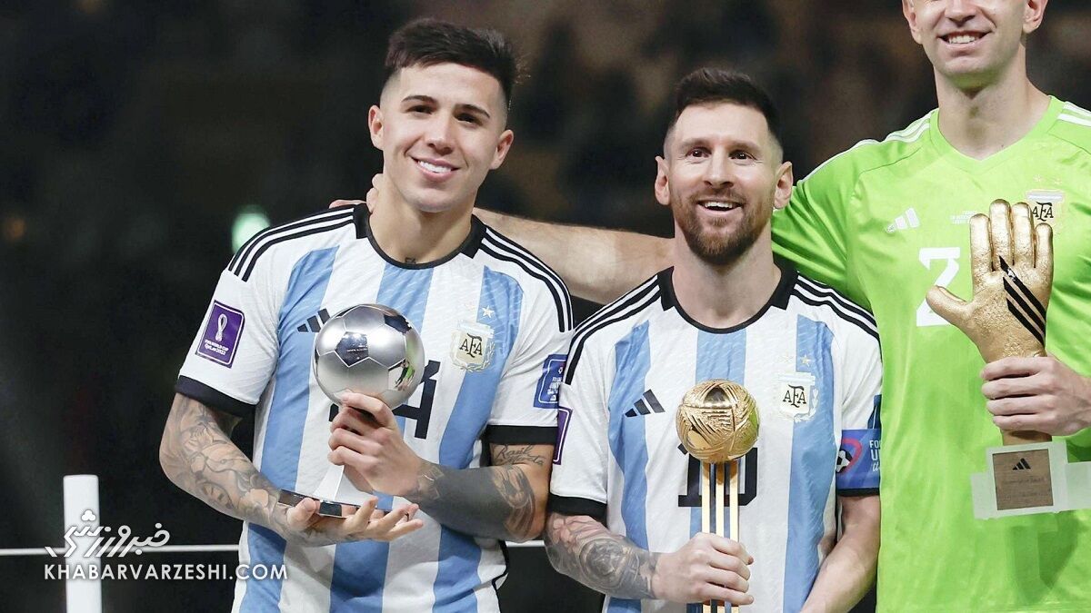 انسو فرناندس و لیونل مسی