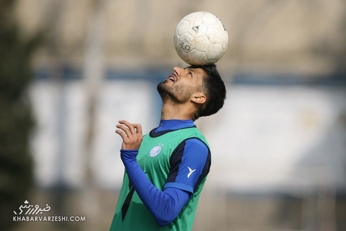 محمد محبی - تمرین استقلال