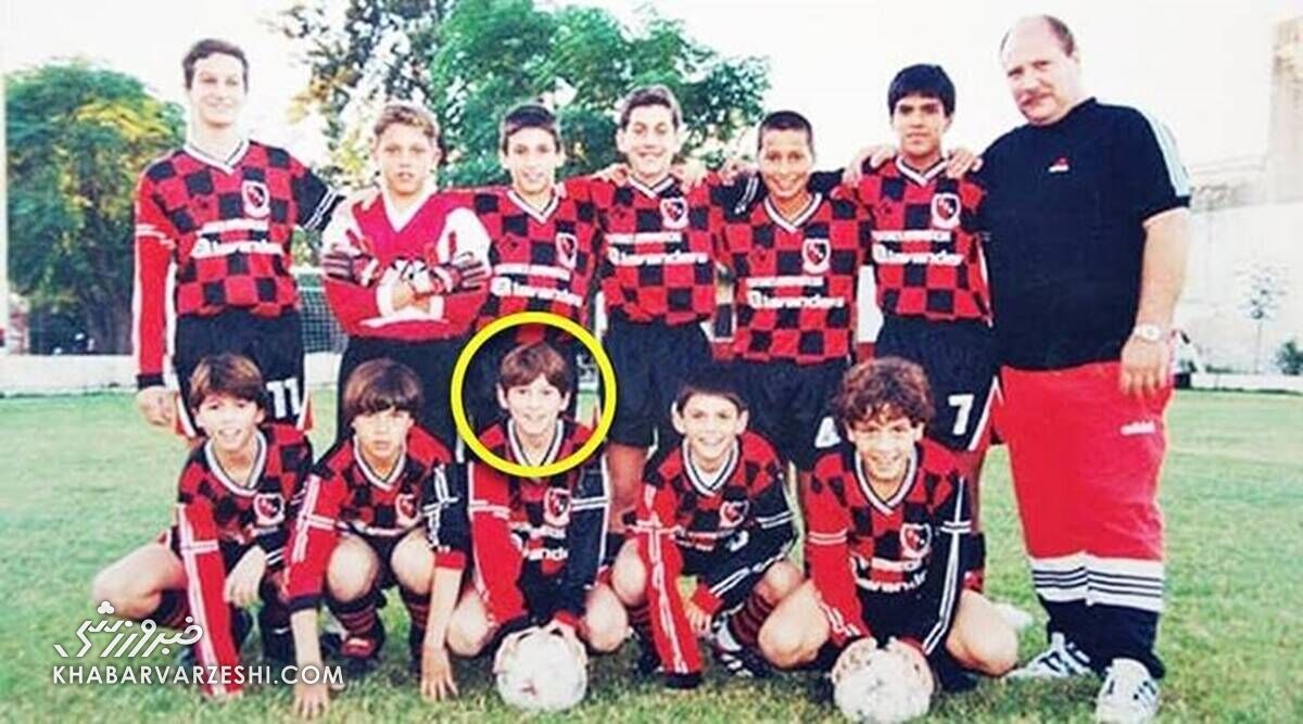 لیونل مسی در نیوولز اولدبویز