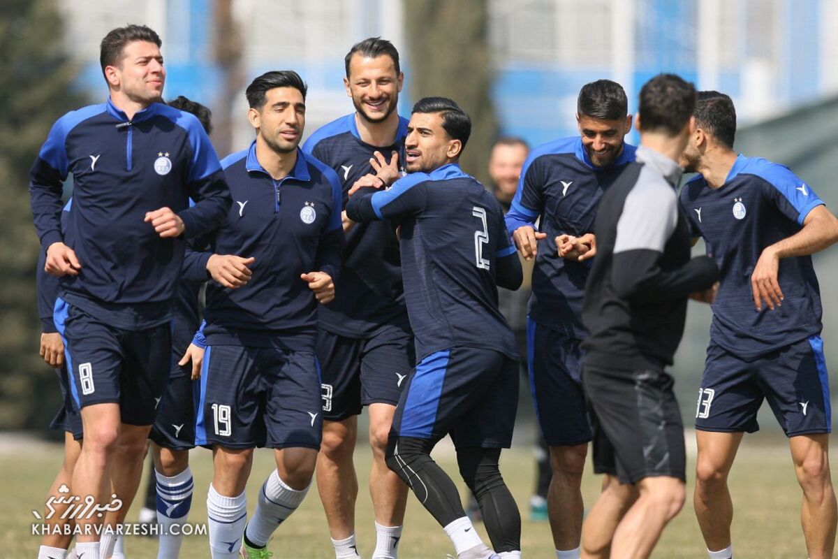 عکس| قول یک استقلالی به مهاجم این تیم