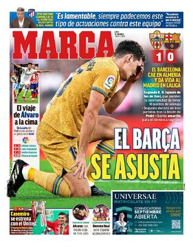 روزنامه مارکا| بارسلونا ترسید