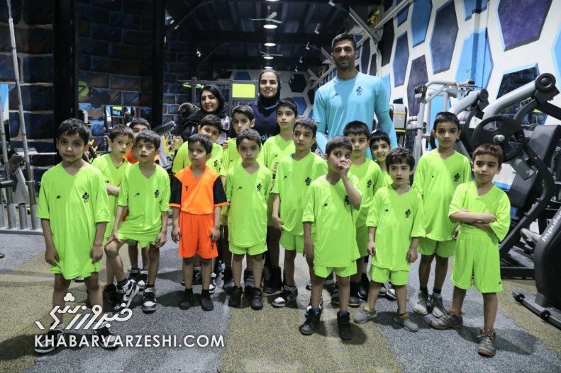 عکس| اقدام زیبای فرشته کریمی با حضور رشید مظاهری