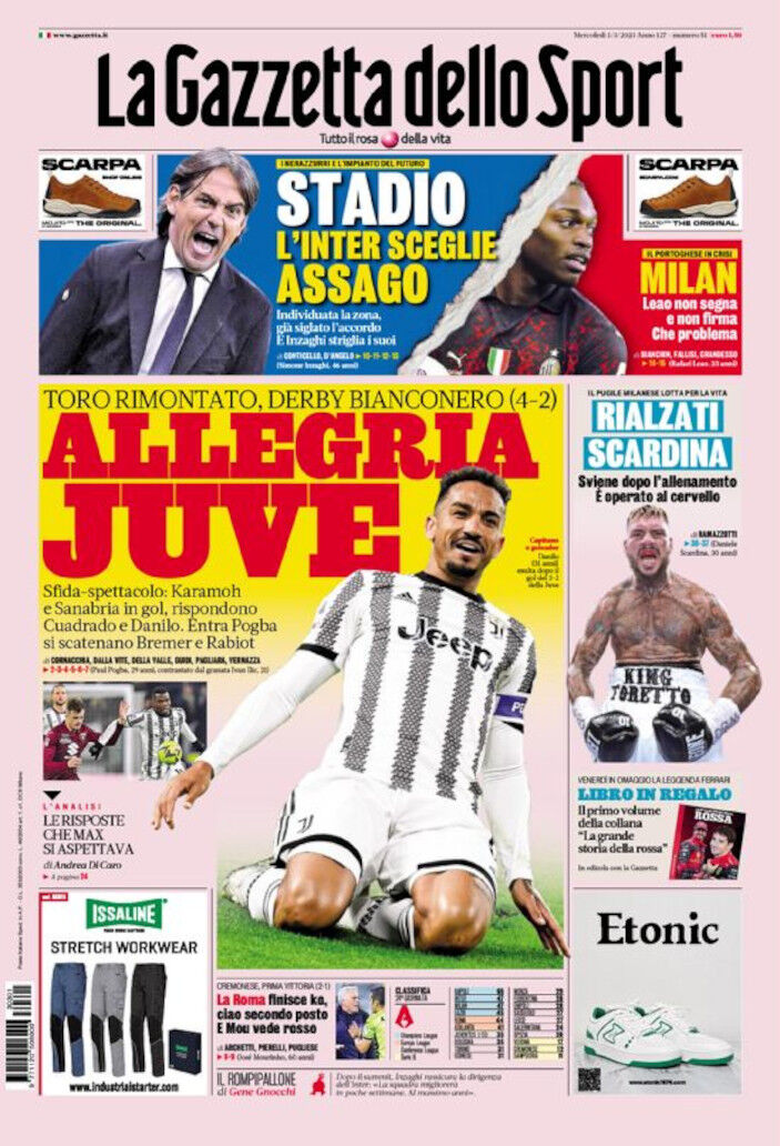 روزنامه گاتزتا| شادی یووه