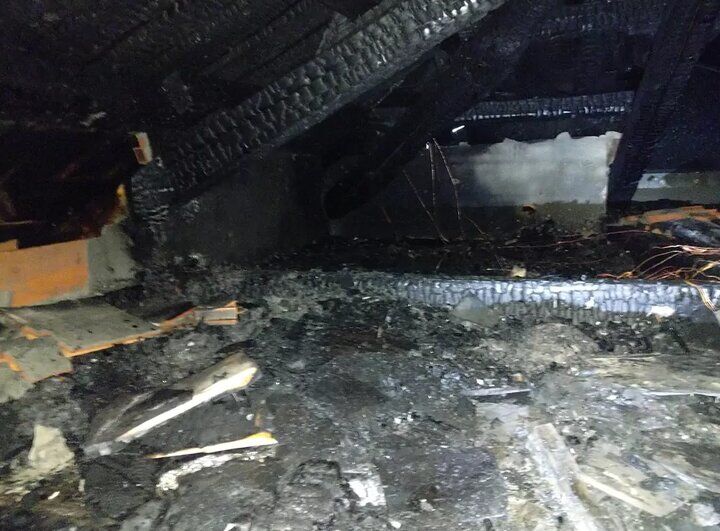 عکس| حادثه تلخ برای عابدزاده با آتش سوزی شدید/ خانه ای که خاکستر شد