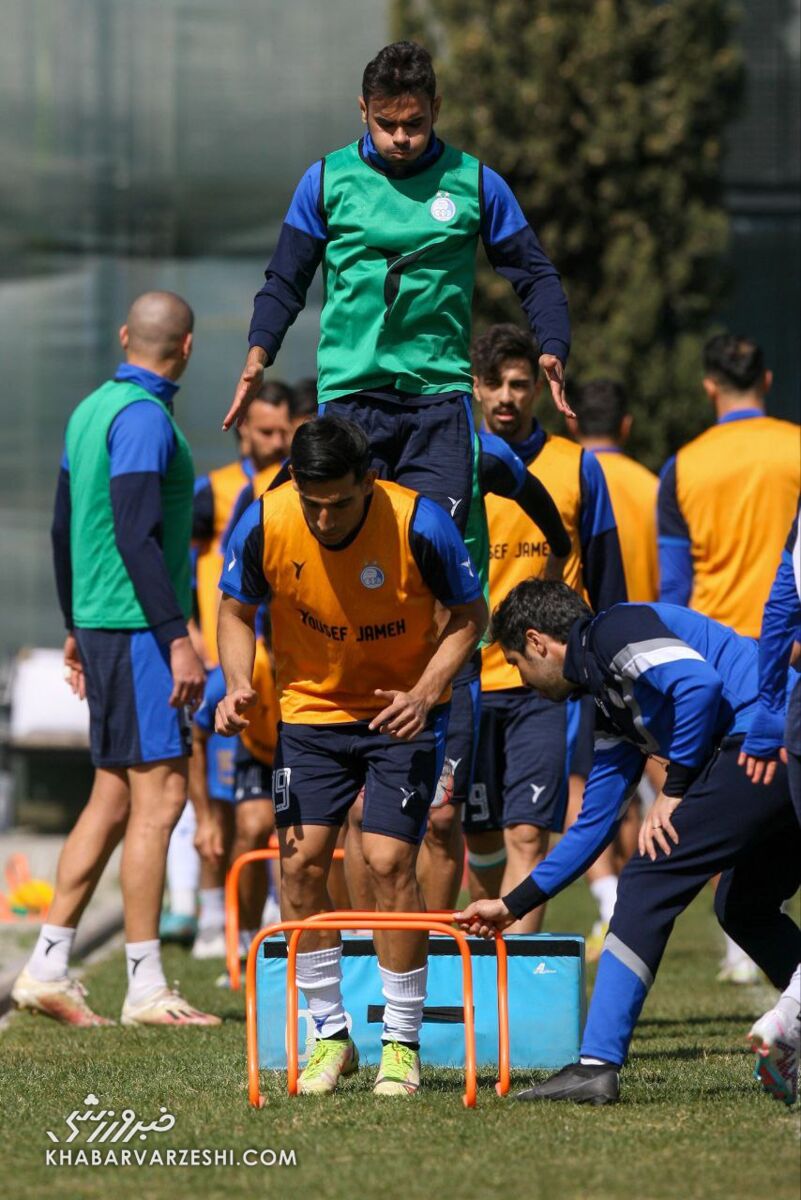 عکس| تاکتیک ویژه ساپینتو برای تقابل با قلعهنویی/ آبیها به دنبال پرواز!