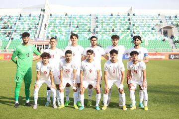 رونمایی از ترکیب تیم ملی جوانان ایران مقابل عراق