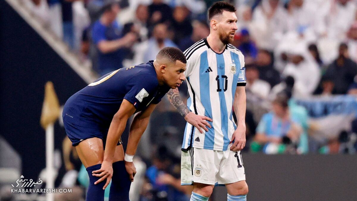 لیونل مسی و کیلیان امباپه