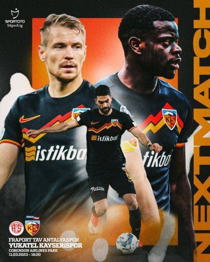 عکس| علی کریمی روی پوستر تیم ترکیهای