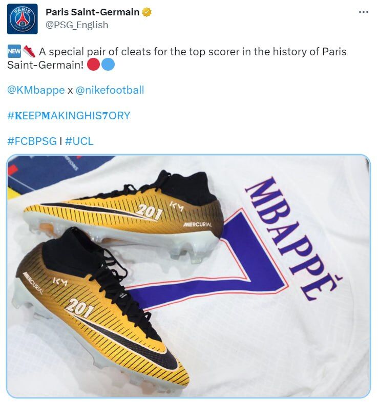 عکس| استوکهای خاص نایکی برای امباپه/ امید به درخشش با این کفشهای جذاب