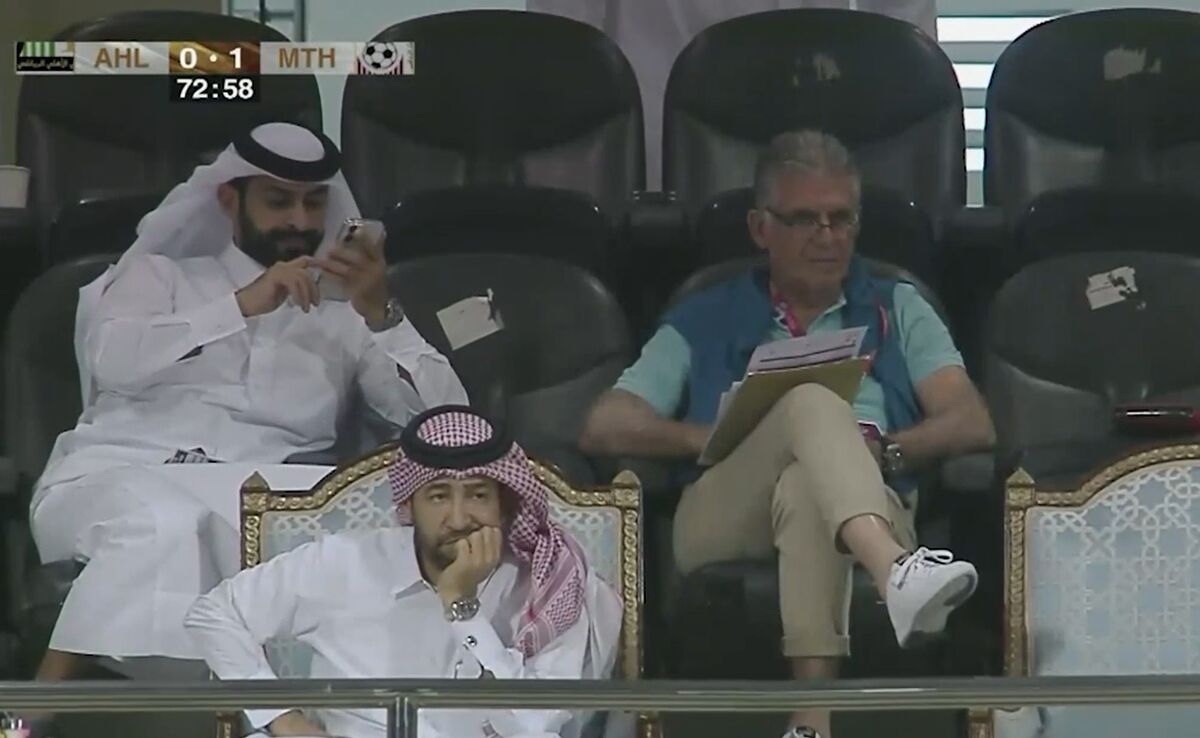 ستاره ایرانی جلوی کیروش شاخ شد!/ درگیری لفظی قبل از سوت پایان +ویدیو