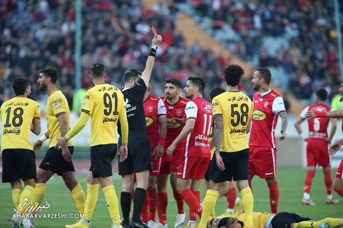 کارنامه منفی پرسپولیس مقابل سپاهان +عکس