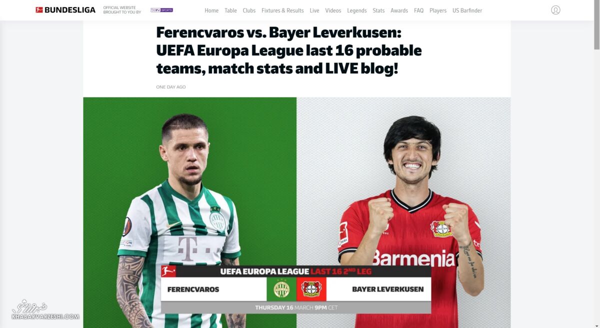 عکس| سردار آزمون مهره کلیدی ژابی آلونسو شد