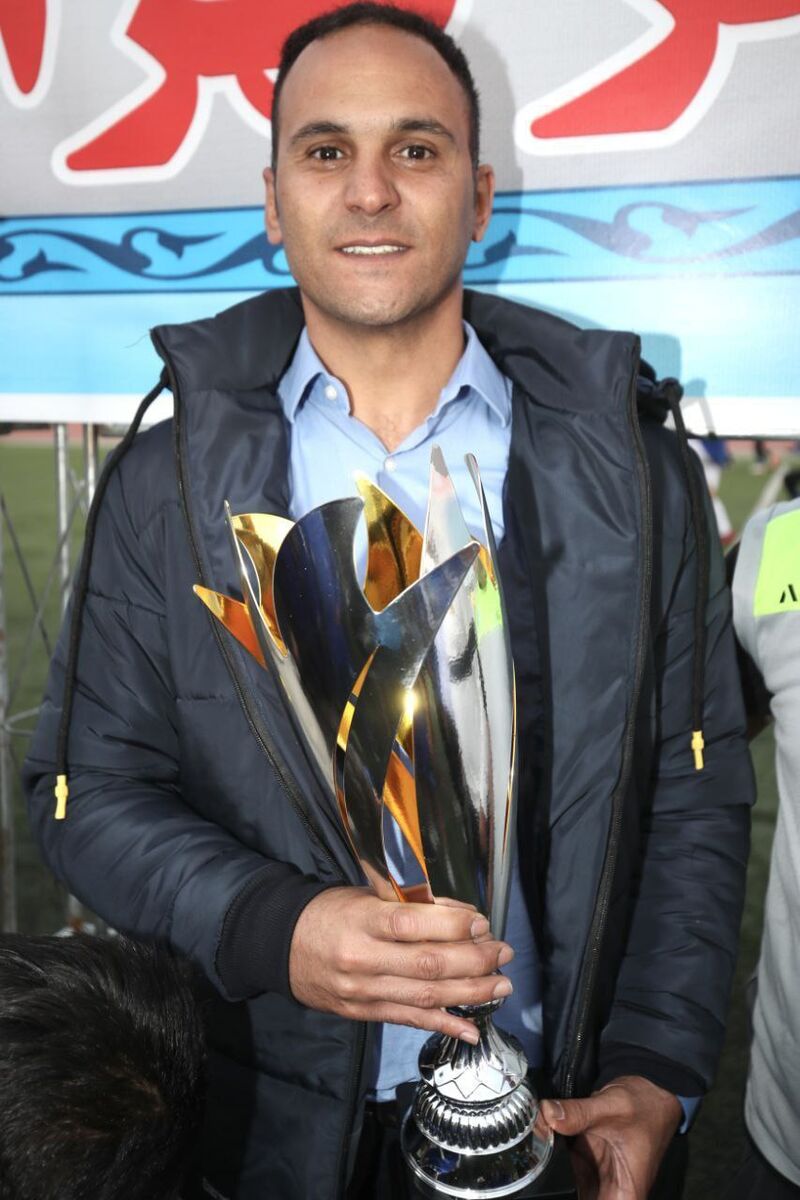 قاب عکس عجیب برای آقای گل استقلال/ جام مشترک فوتبال و والیبال