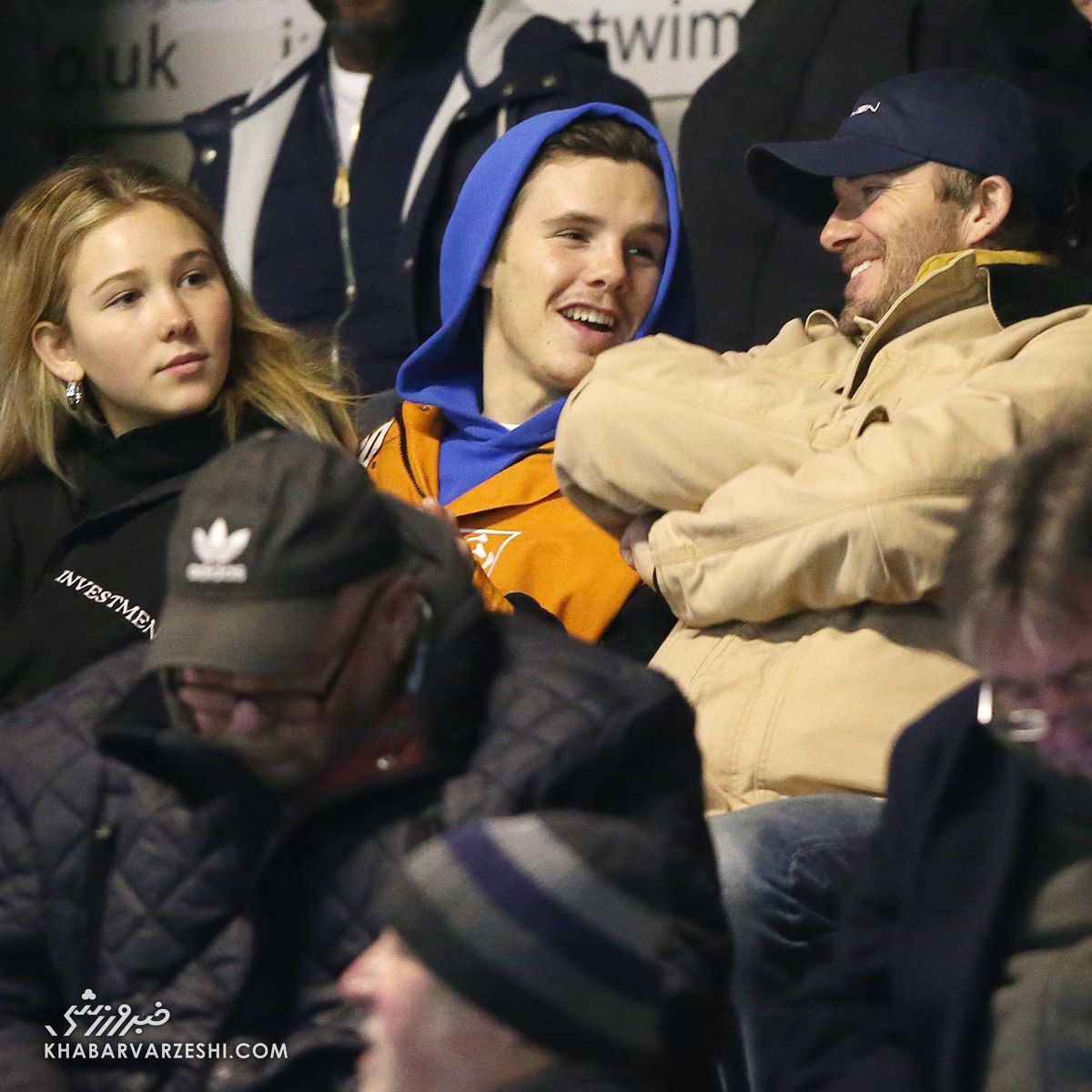 عکس| اتفاق عجیب برای دیوید بکام/ رومئو به نیمکت میخکوب شد!