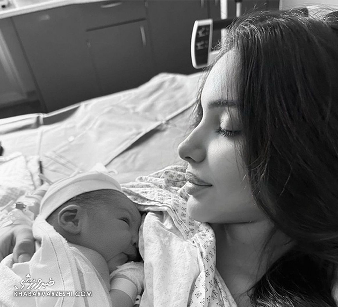 ستاره منچسترسیتی پدر شد/ انتشار اولین تصاویر از «کیس» و مادرش