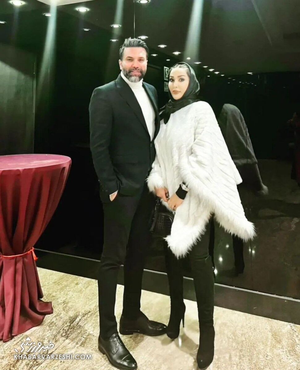تصویر جدید علیرضا نیکبخت در کنار همسرش