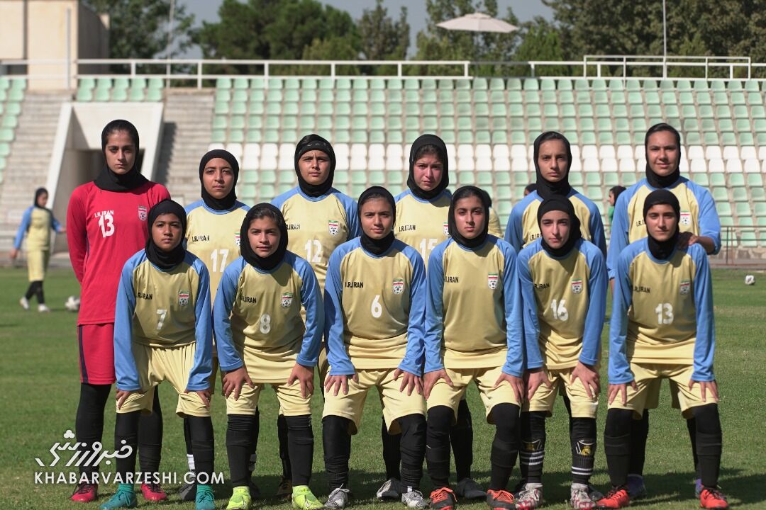 دختران فوتبال ایران در کافا نایب‌ قهرمان شدند