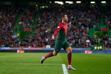 ویدیو| خلاصه دیدار پرتغال ۴ - لیختن اشتاین ۰/ رکورددار بازی ملی در شب دبل رونالدو!