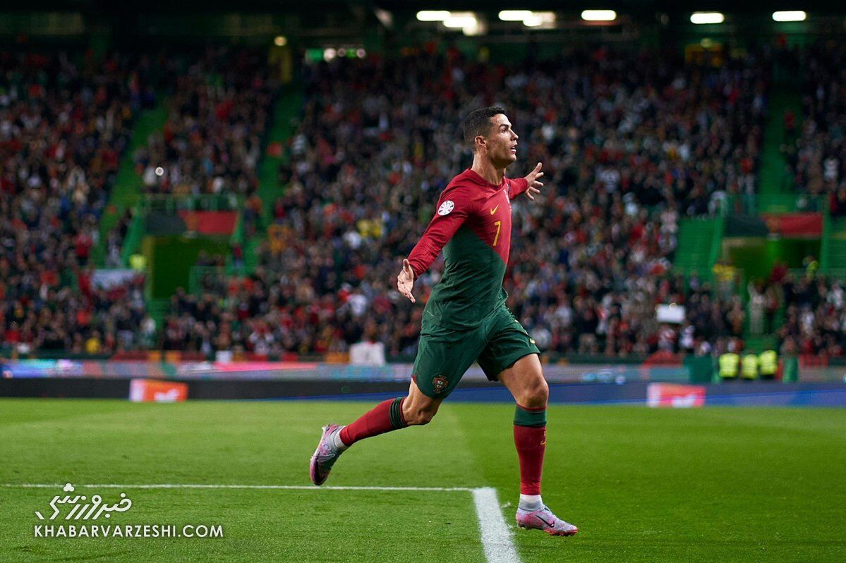 ویدیو| خلاصه دیدار پرتغال ۴ - لیختن اشتاین ۰/ رکورددار بازی ملی در شب دبل رونالدو!