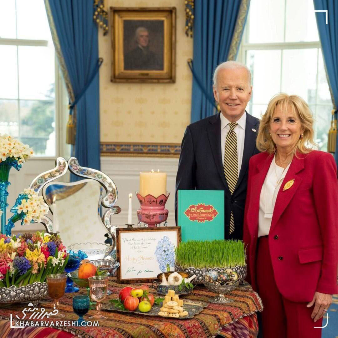 عکس| سفره هفتسین تیم ملی سوژه شد/ مهدی طارمی در نقش رئیسجمهور آمریکا!