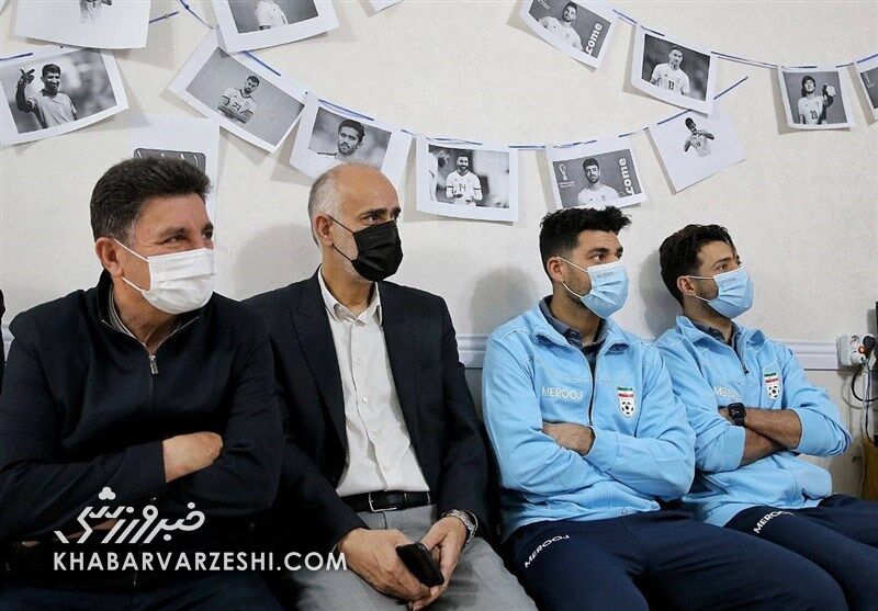 عکس| روز متفاوت بازیکنان تیم ملی/ ستارههای فوتبال ایران به یک خیریه رفتند
