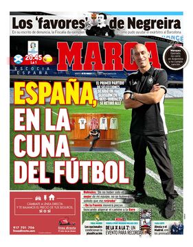 روزنامه مارکا| اسپانیا در مهد فوتبال